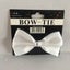 Party Bow Tie - White (Set of 12) Carousel 1