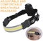 Striplight LED Headlamp 3 Modes for Outdoor Camping Car Repairing Fishing Carousel 4