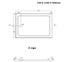 Framed Shower 3 Side Alcove Sliding Door 800x1200wx800x1900h Tray Liner $720 Carousel 9
