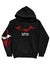 DC Comics Hoodie The Batman Logo Sketch new Official Mens Black Pullover Carousel 1