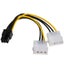 4Pin Molex to 6 Pin 8 Pin PCIe Power Adapter Cable All Purpose Multiple Options Carousel 3