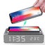Wireless QI Charger LED Temperature Alarm Clock Carousel 6