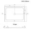 Frameless Shower Rectangle 1200wx900dx1950h Glass+Tray+Liner Nano Coating $1150 Carousel 12