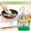 Press Soap Dispenser Kitchen Detergent Wash Presser Sponge Tray (Grey) Carousel 4