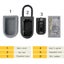 KS005 Outdoor Free Installation Hanging Password Lock Key Password Box Carousel 5