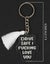 Inkdotpot Key Chain For Friends Engraved Acrylic Key Holder Housewarming Carousel 3