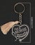 Inkdotpot Key Chain For Doctor Engraved Acrylic Key Holder Housewarming Carousel 3