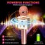 Portable Wireless Bluetooth USB Rechargeable Karaoke Microphone Carousel 12