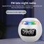 Wireless Rechargeable Spherical Speaker Digital Clock Carousel 14