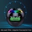 Wireless Rechargeable Spherical Speaker Digital Clock Carousel 6