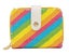 Loungefly Purse Sequin Rainbow new Official Disney Yellow Zip Around Carousel 1
