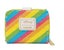 Loungefly Purse Sequin Rainbow new Official Disney Yellow Zip Around Carousel 3