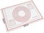 Baking Mat 50cm x 40cm Silicone / Pastry Mat / Dough Mat Carousel 2