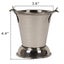 Trifri Mini Metal Bucket Stainless Steel Small Serving Buckets With Handle For Carousel 4