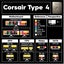 Corsair Genuine Good Compatible Type 4 SATA Cable For AXi/HXi/HX/RM/RMi Series Carousel 9