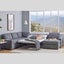 BRONSON 6 SEATER MODULAR LOUNGE SUITE | WITH SOFA BED Carousel 3