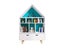 Kids Bookshelf Bookcase Storage Unit - House Shaped with Drawer Carousel 5