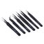 6Pcs Anti Static Tweezers Set / Anti ESD Tweezers / Electronic Tweezers Carousel 7