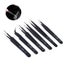 6Pcs Anti Static Tweezers Set / Anti ESD Tweezers / Electronic Tweezers Carousel 4