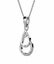 18K White Gold Crystal Necklace "Collette" Carousel 4