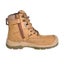 Puma Conquest Wheat 630727, Waterproof, Safety Zip Work Boot Composite Toe Cap Carousel 3
