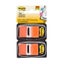 Post-it Flags 680-OE2 25x43mm Orange Twin Pack of 2 Carousel 1