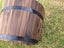 3-Piece Fir Barrel Planter Set - Burnt colour Carousel 3