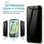 2xScreen Protector Nuglas Flat Clear Privacy Tempered Glass For iPhone 12 Mini Carousel 1