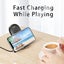 Desktop Wireless Charger REMAX Folding Fast Charging RP-W21 Phone Holder Black Carousel 3