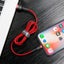 Phone Cable Baseus cafule Fast Charging USB to Lightning iphone 1.5A 2M Red Carousel 4