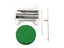 2 X Green Small Loom Speedweve Type Weave Tool Set DIY 14 Hooks Darning Machine Carousel 3