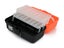 Tackle Box with 2 Fold Out Trays - Orange Carousel 2