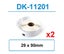 Address Labels Compatible with Brother P-touch DK-11201 – 29mmx90mm Carousel 1
