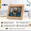 LCD Display Alarm Clock Weather Station with Wireless Outdoor Thermometer Carousel 5
