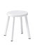 Jonty Barstool 46cm - Matt White Carousel 1
