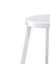 Jonty Barstool 46cm - Matt White Carousel 2