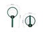 Green Rotatable Electric Mosquito Swatter Bug Killer Bug Zapper Insect Trap Carousel 5