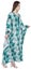 Moomaya Printed Rayon Turkish Maxi Kaftan For Women Beachwear Bikini Cover Up Carousel 2