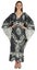 Moomaya Kimono Maxi Dress Printed Long Kaftan For Women Cover-Up Caftan Beach Carousel 1