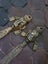 Vintage Heavy Brass Peruvian Utensils Carousel 2