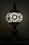Turkish Mosaic Table Lamp White With Large Elegant Base - 33cm Carousel 1