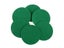6 Pieces Air Hockey Table Felt Pads Green Replacement Carousel 4