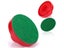 Red Air Hockey Equipment Pucks Accessories Carousel 5