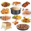 7 Inch 12pcs High Quality Air Fryer Accessories Carousel 20