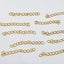 10pc Gold Extension Chain Carousel 1
