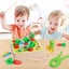 Kids Toy Wooden Sensory Education Carousel 6