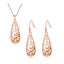 Rose-Gold NZ Koru Jewellery Set "Aroha" Carousel 9