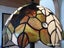 1 Tiffany style table lamp "Forrest leaves" 30x46cm Carousel 4