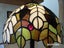 1 Tiffany style table lamp "Forrest leaves" 30x46cm Carousel 5