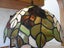 1 Tiffany style table lamp "Forrest leaves" 30x46cm Carousel 6